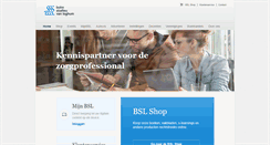 Desktop Screenshot of bsl.nl